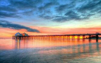 Malibu Beach Sunset Wallpaper At Wallpaperbro
