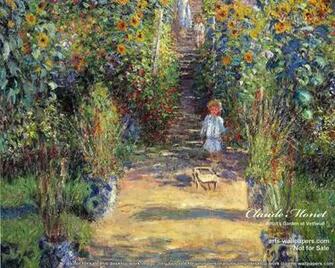 Claude Monet Painting Art Wallpaper Image Femalecelebrity