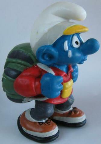 Image Smurf Smurfs Sweating Peyo Schleich Vintage Collectable Toy