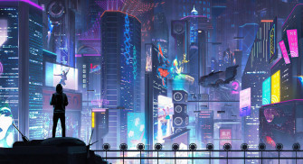 Futuristic Desktop Wallpaper