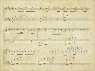 Old Sheet Music iPad Wallpaper By Monkiandshiki On