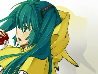 Pokemon Trainer Miku Wallpaper