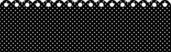 Polka Dots Border Black And White Jpg