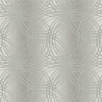 Decor Supplies Silver Grey Boa Leon Glitter Stripe