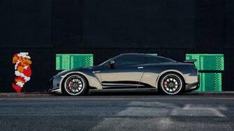 Wallpaper Cars Super Mario Nissan Gtr