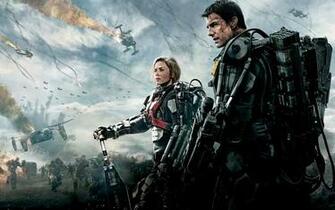 Edge Of Tomorrow Emily Blunt Tom Cruise Wallpaper HD