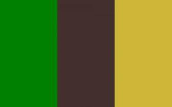 Office Green Old Burgundy And Gold Solid Three Color Background