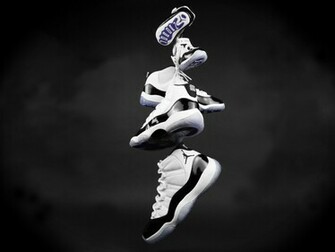 Air Jordan Retro Iii Black Cement Wallpaper