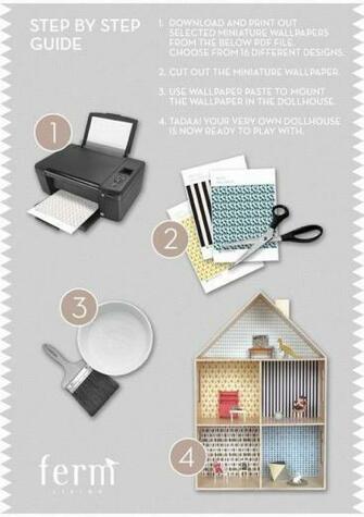 Dollhouse Wallpaper S These Patterns Are So Cute