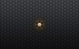 Gray Hexagon Banner Background Wallpaper