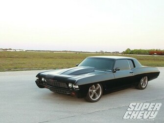 Cars Muscle Chevrolet Vehicles Black