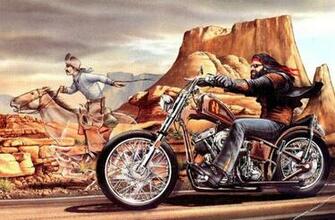 Biker Heritage Jpg 178k Bytes Through The Painting