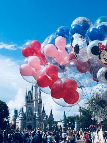 Disney Balloons Wallpaper Top Background