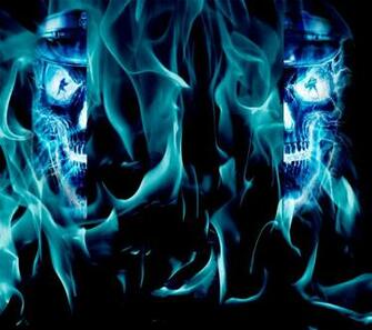 Blue Skull Photos HD Wallpaper Pics