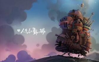 Wallpaper Castles Anime Howls Moving Castle
