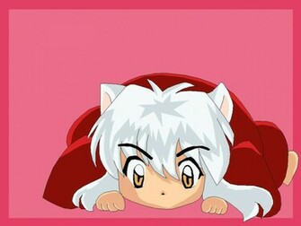 Anime Awesome Inuyasha Chibi HD Desktop Wallpaper