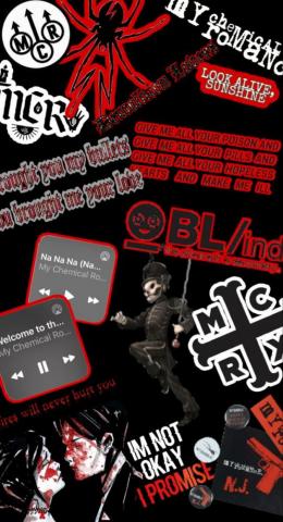 Mcr Phone Wallpaper My Chemical Romance