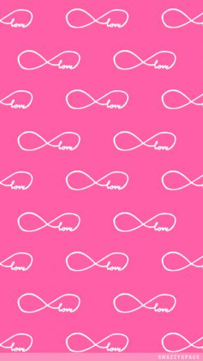 Wallpaper Installing This Infinity Love iPhone Is Very Easy