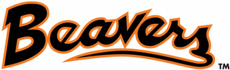 Oregon State Beavers Wordmark Logo