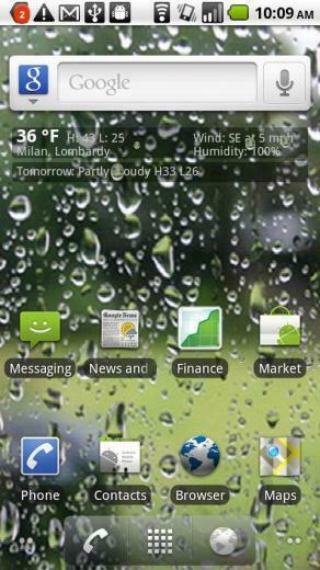 Live Weather Wallpaper Screenshot