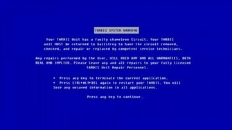 Windows Blue Screen Of Death Bsod