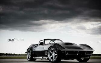 Desktop Wallpaper Corvette C3 Sexy Black Car
