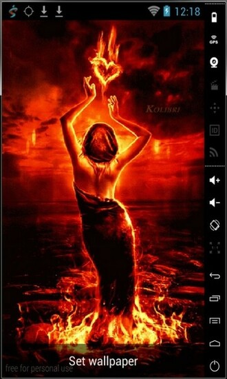 Land Of Fire Live Wallpaper For Your Android Phone