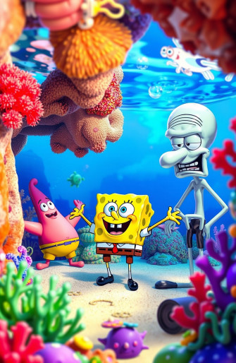 Live Spongebob Wallpaper