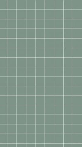 Slate Green Grid Wallpaper Simple