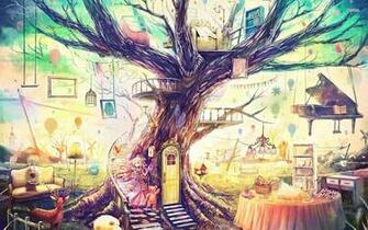 Treehouse Wallpaper
