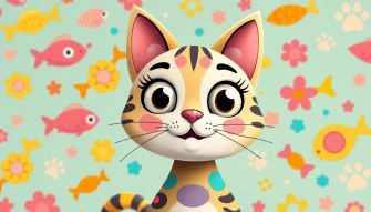 Cartoon Cat Wallpaper
