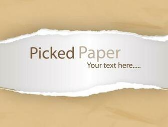 Torn Paper Effect