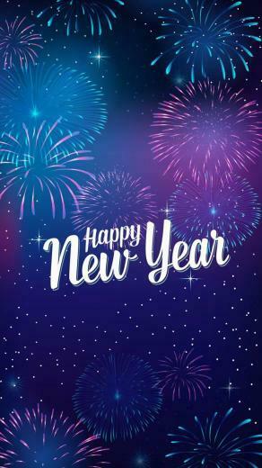 New Year iPhone Wallpaper Net