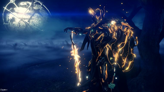 Captura Excalibur Umbra Celestial Knight Warframerunway