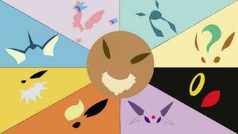 Multifandom Eeveelutions Wallpaper By Bunguin