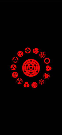 iPhone Red Anime Wallpaper