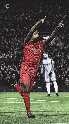 Nick On Georginio Wijnaldum Lockscreen Wallpaper