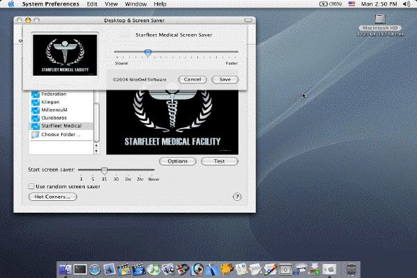 Starfleet Medical Screen Saver
