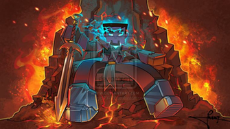 Minecraft Herobrine King By Artilldawn Magictv Tv On