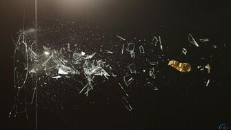 Wallpaper Broken Glass X HDtv 1080p Desktop