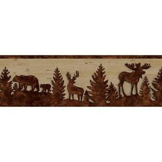 Chesapeake Shawnee Silhouettes Wallpaper Border Tll35711b The