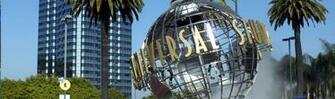 Universal Studios At The Background By Hollywood