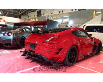 Varis Kamikaze Z Widebody Rear Fender Set Frp Nissan 370z Z34