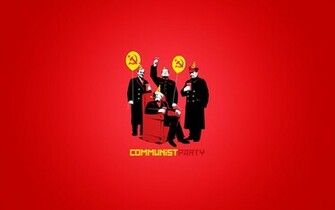 Lenin Stalin Mao Zedong Karl Marx Party Sickle Hammer Wallpaper