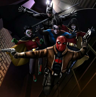Big Happy Bat Family By Theunbrilliant