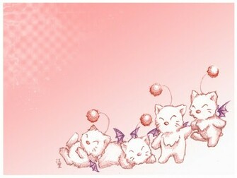Moogles Wp By Colormeltdown Fan Art Wallpaper Games