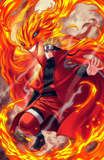 Naruto Bijuu Mode Wallpaper