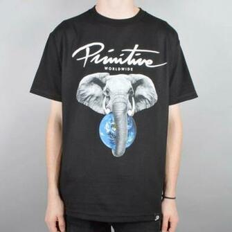 Primitive Apparel Safari Skate T Shirt Black