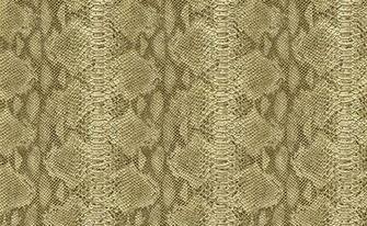 Faux Snakeskin Wallpaper Metallic Brown