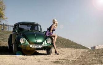 Beetle Girl Wallpaper